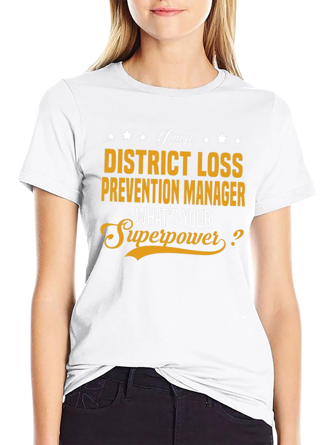 District Loss Prevention Manager Superpower T-Shirt