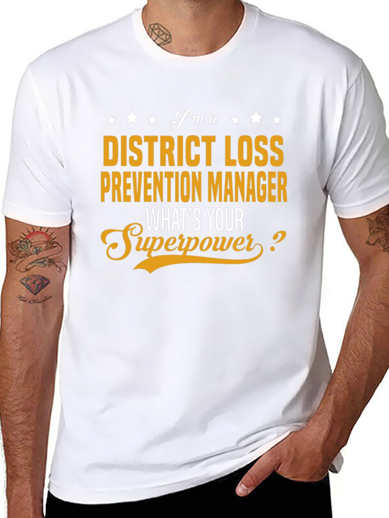 District Loss Prevention Manager Superpower T-Shirt