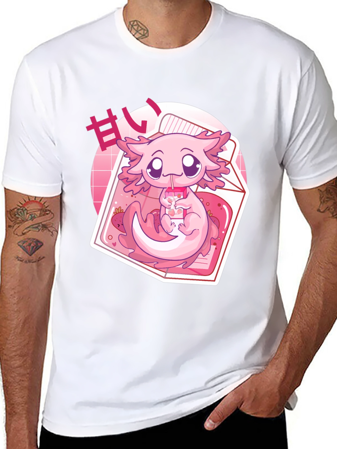 Cute Axolotl Kawaii T-Shirt
