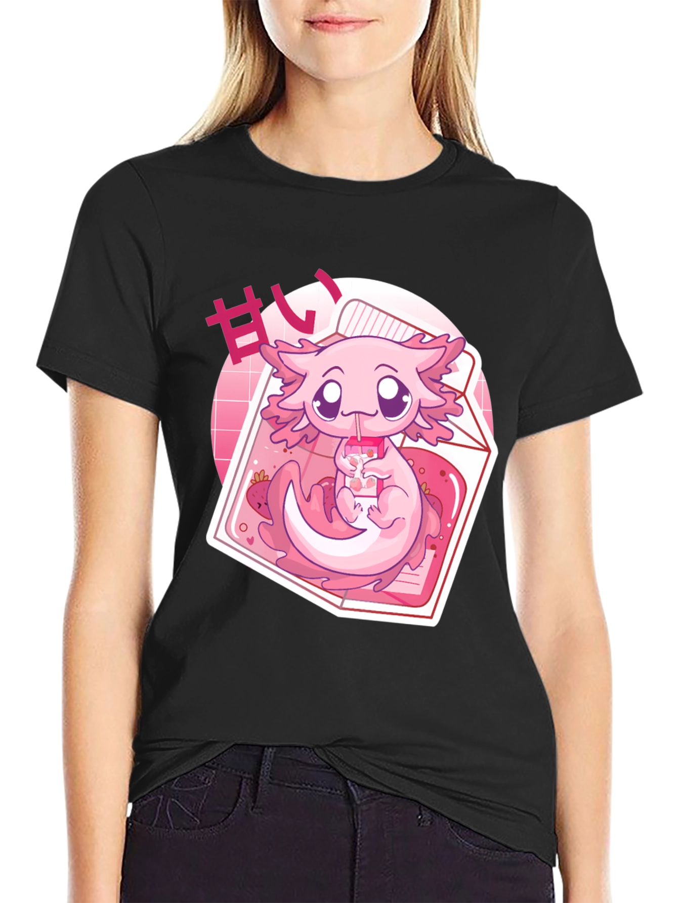 Cute Axolotl Kawaii T-Shirt