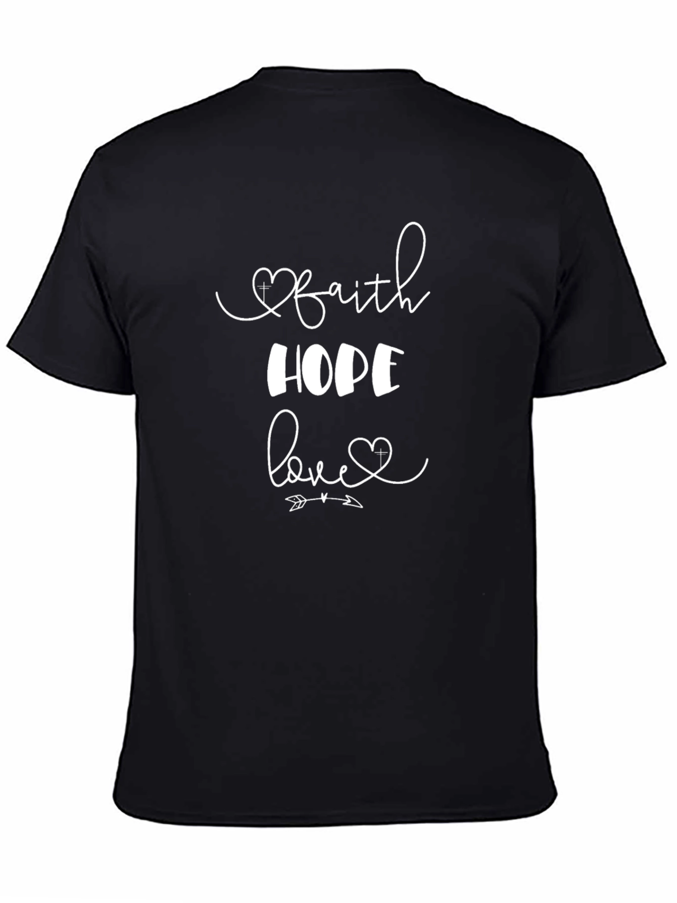 Faith Hope Love Graphic T-Shirt