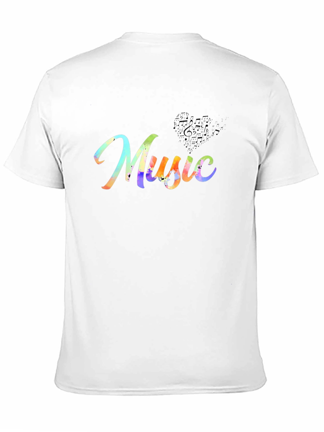 Music Watercolor T-Shirt