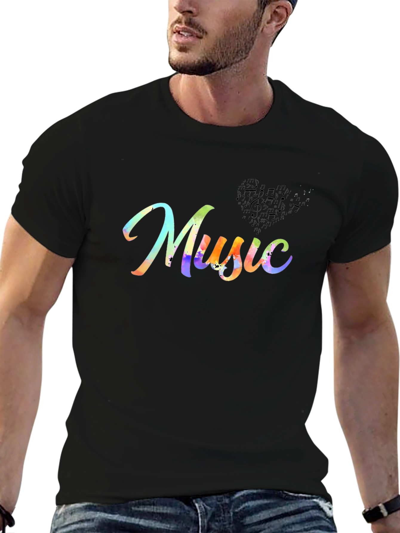 Music Watercolor T-Shirt