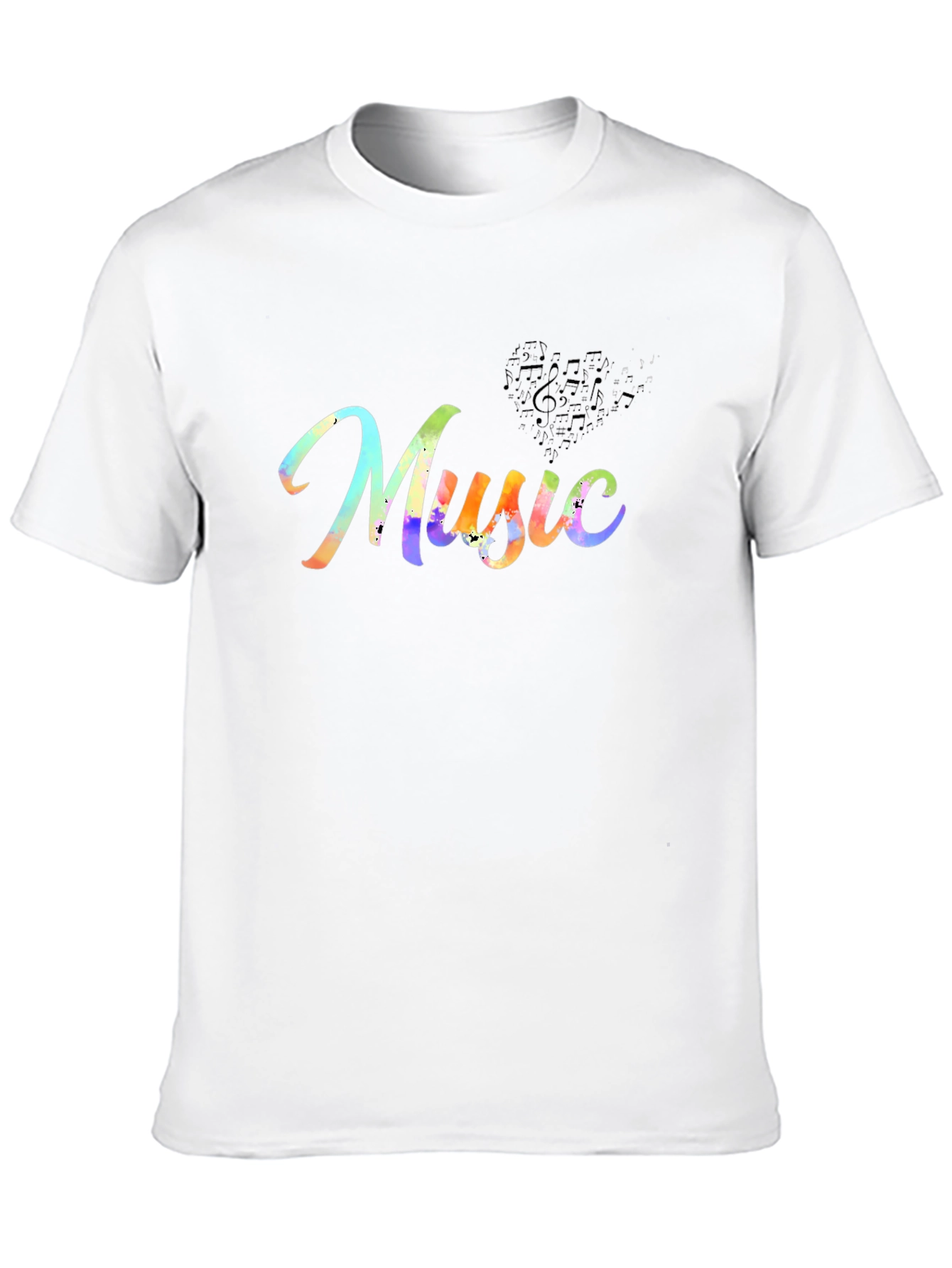 Music Watercolor T-Shirt