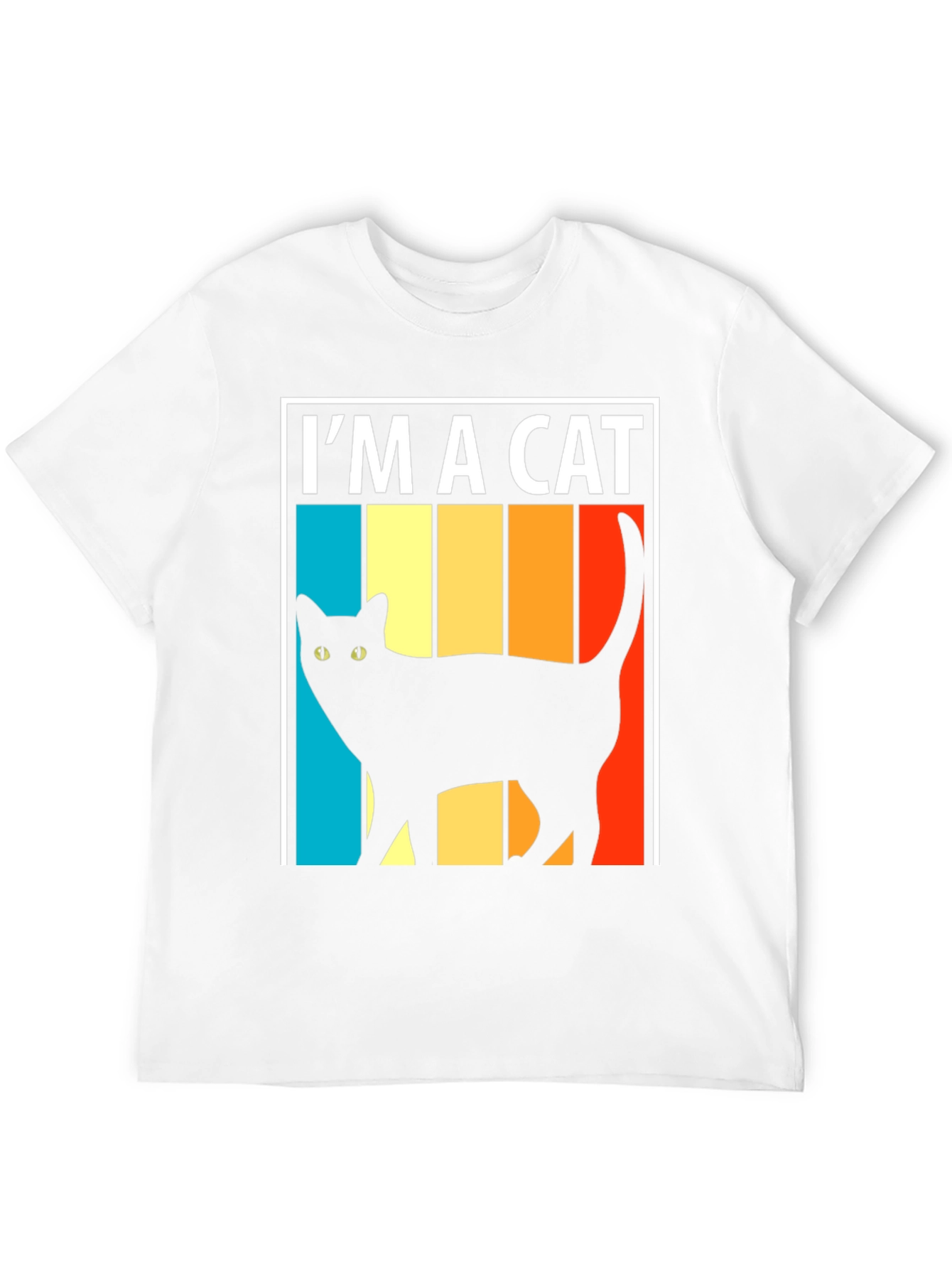 Im a Cat Retro T-Shirt