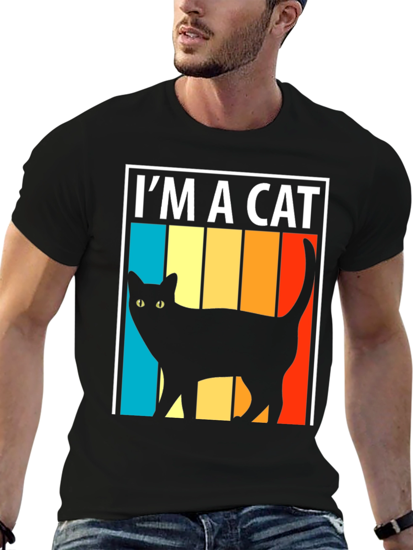 Im a Cat Retro T-Shirt