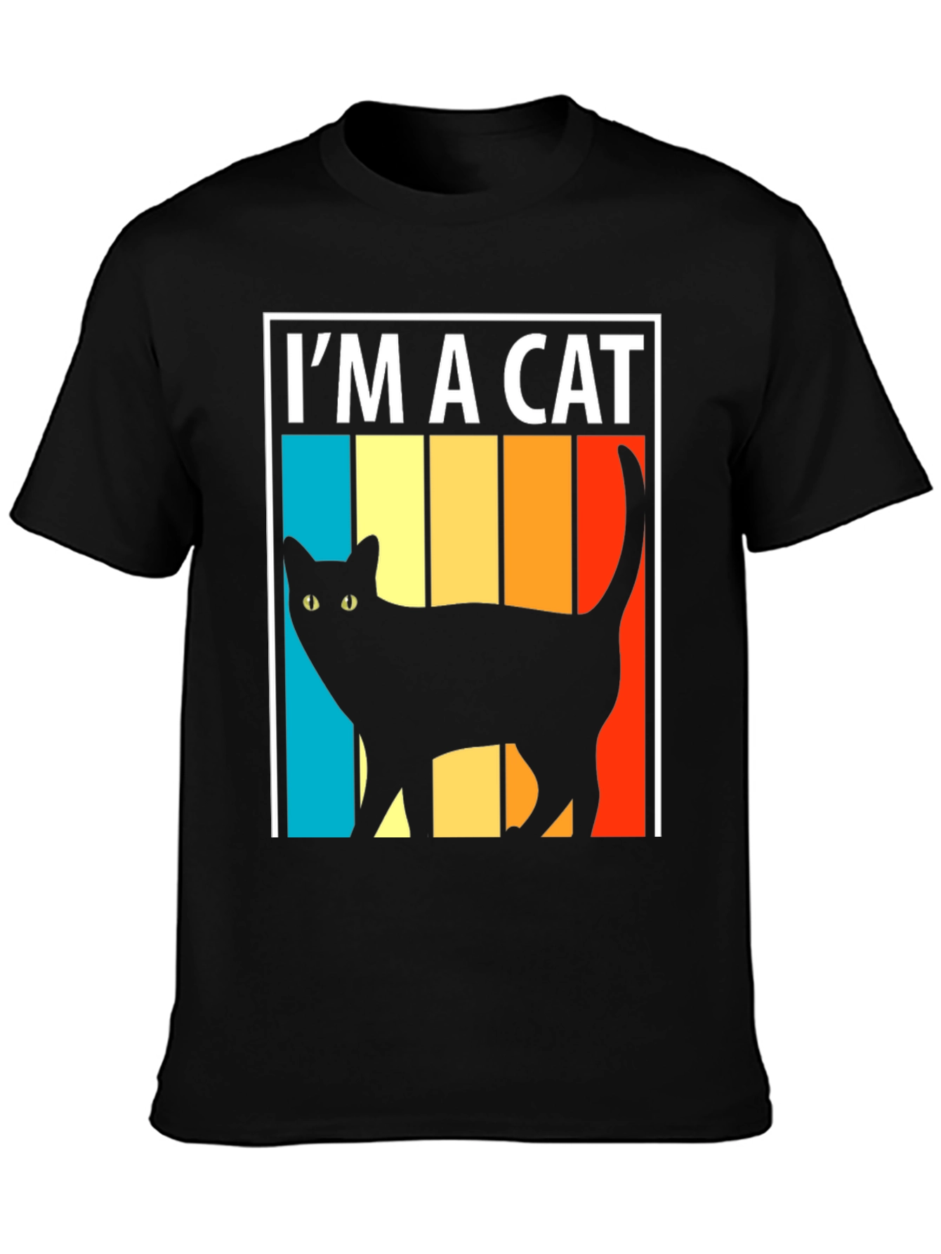 Im a Cat Retro T-Shirt