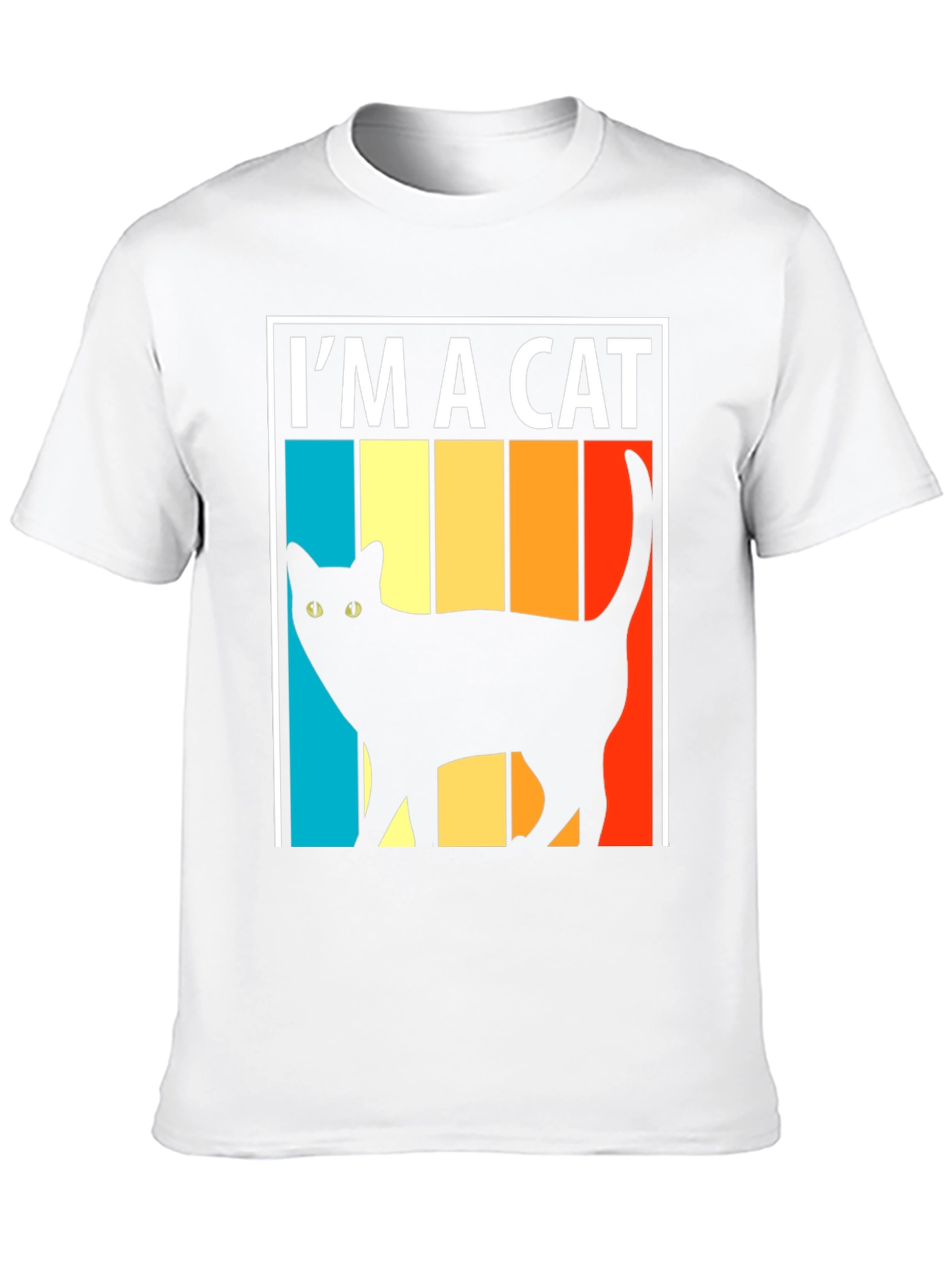 Im a Cat Retro T-Shirt