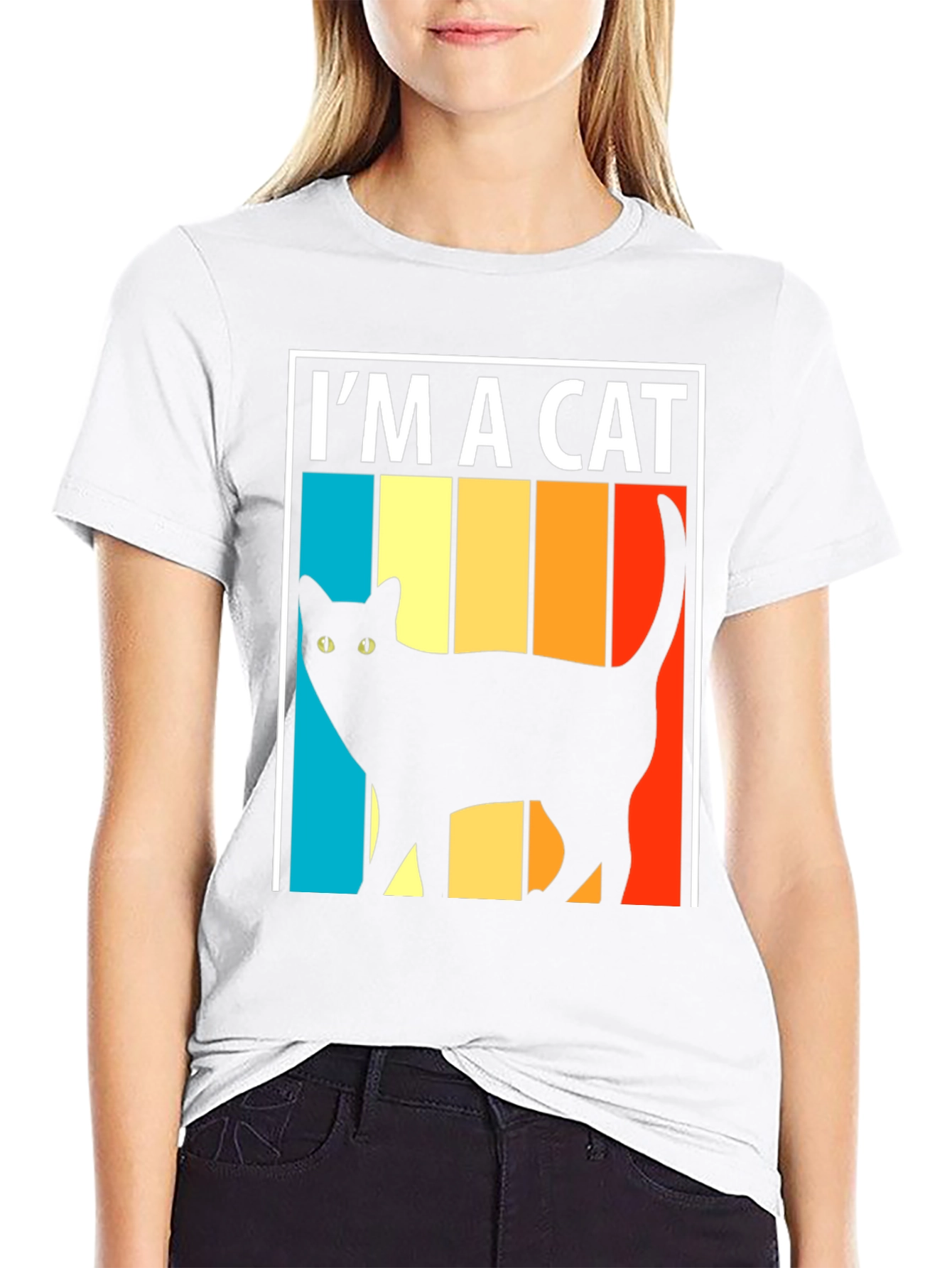 Im a Cat Retro T-Shirt