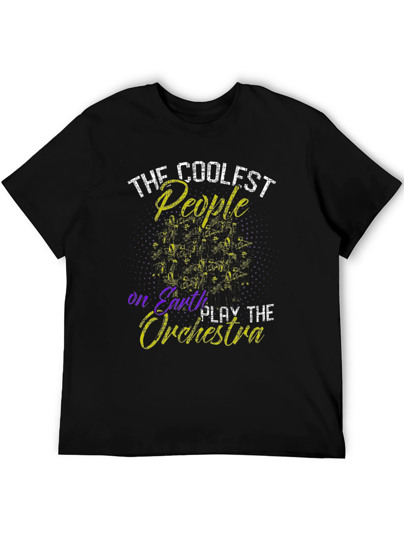 Coolest People Orchestra Black T-Shirt