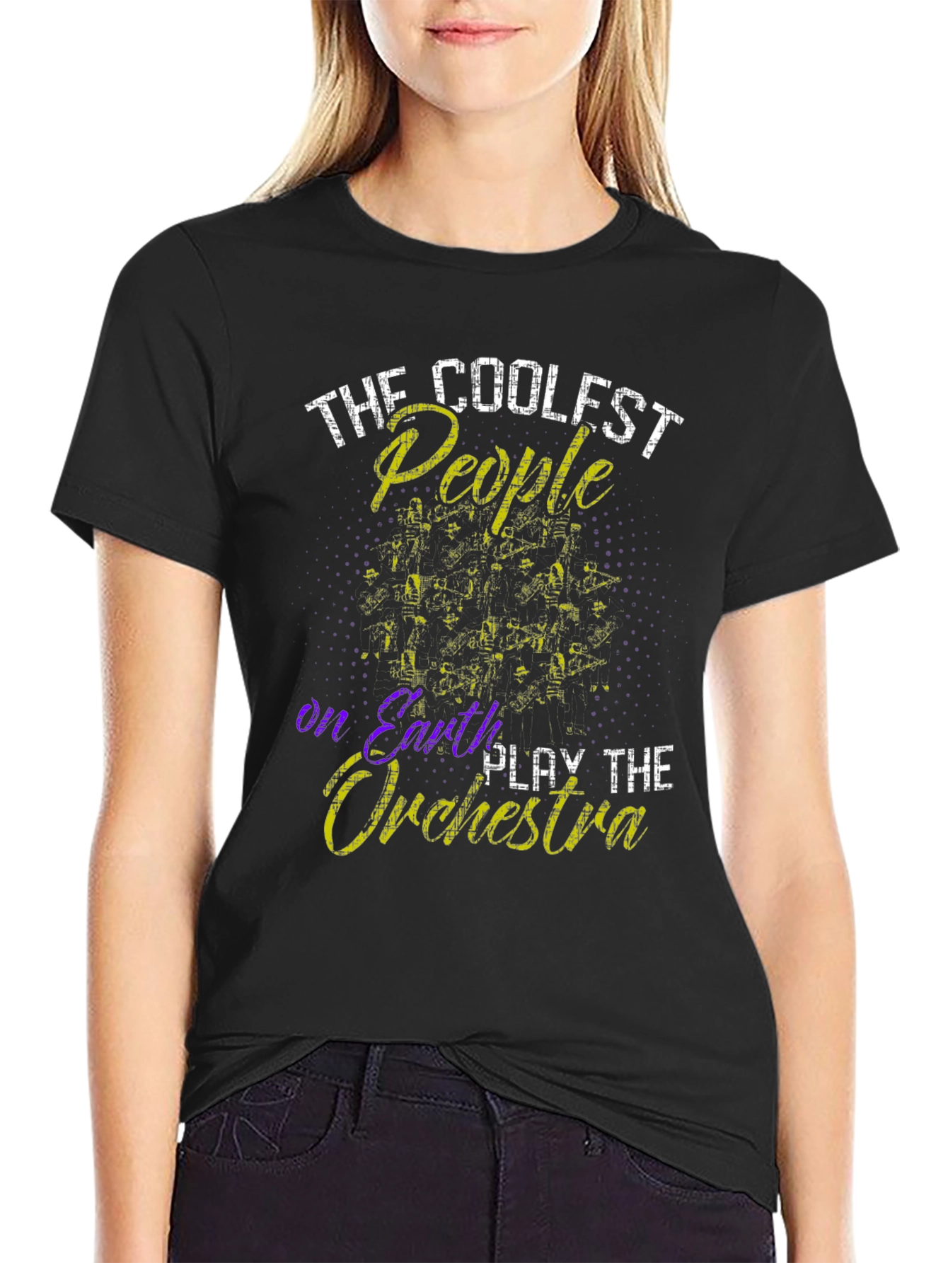 Coolest People Orchestra Black T-Shirt
