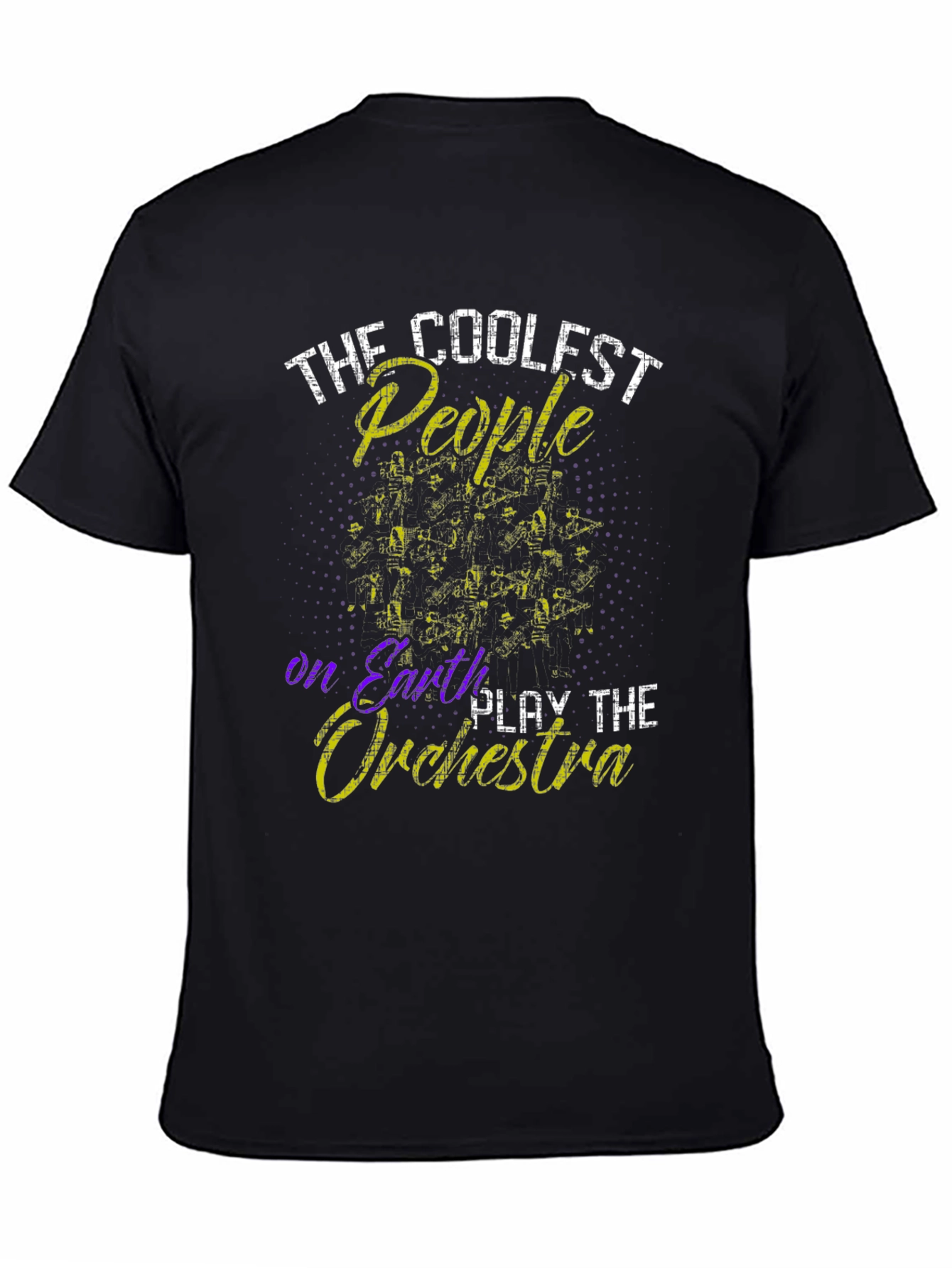 Coolest People Orchestra Black T-Shirt