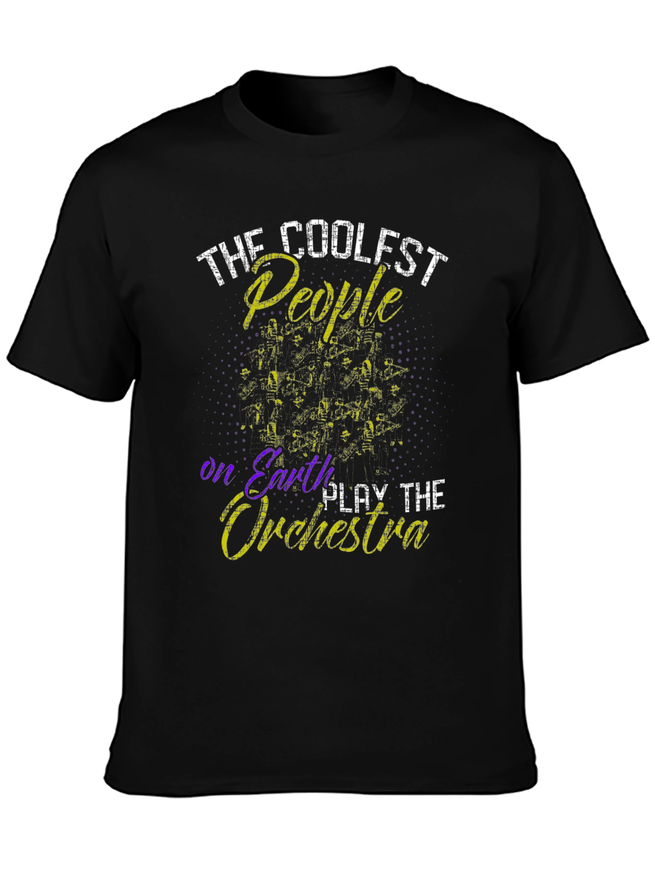 Coolest People Orchestra Black T-Shirt