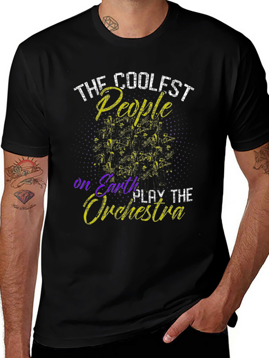 Coolest People Orchestra Black T-Shirt