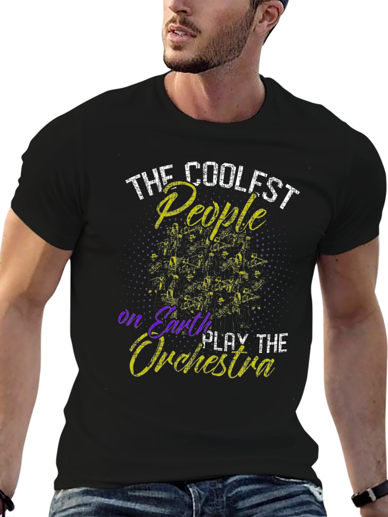 Coolest People Orchestra Black T-Shirt