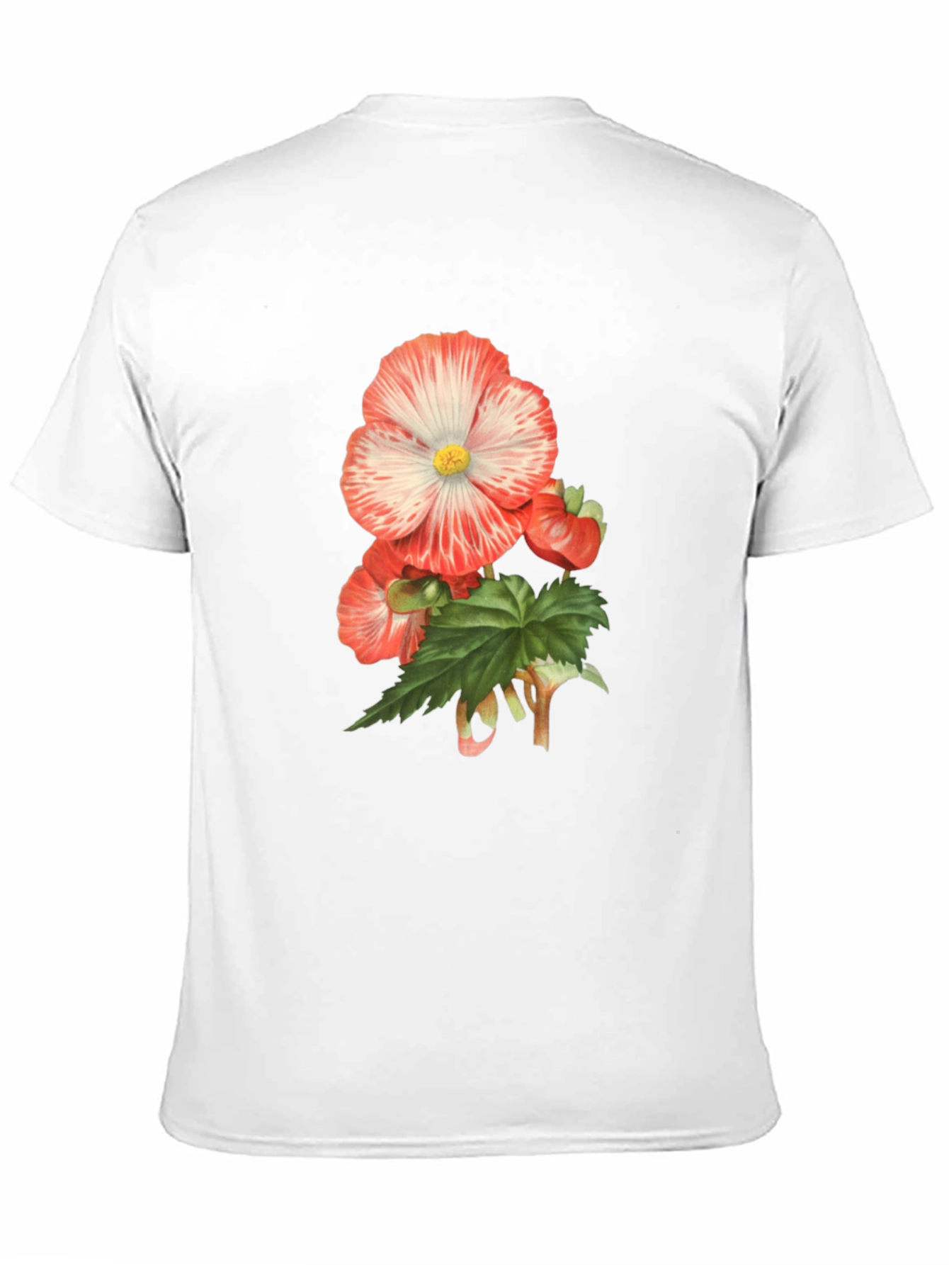 Floral Print Crew Neck T-Shirt