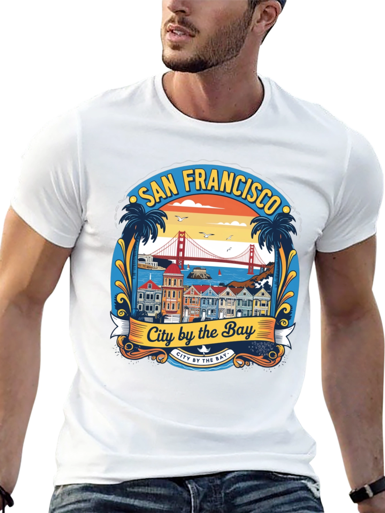 San Francisco City by the Bay Graphic Tee