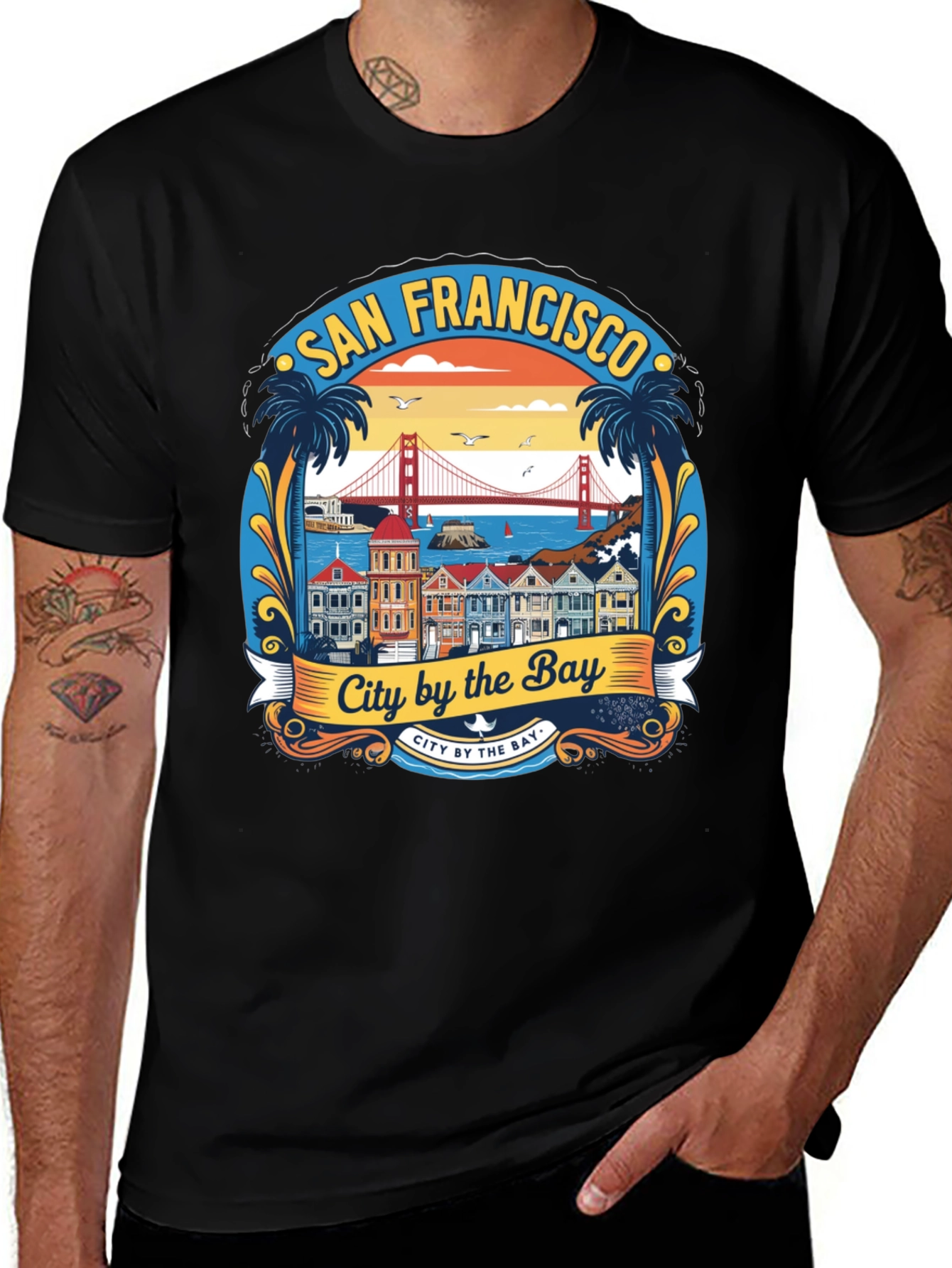 San Francisco City by the Bay Graphic Tee