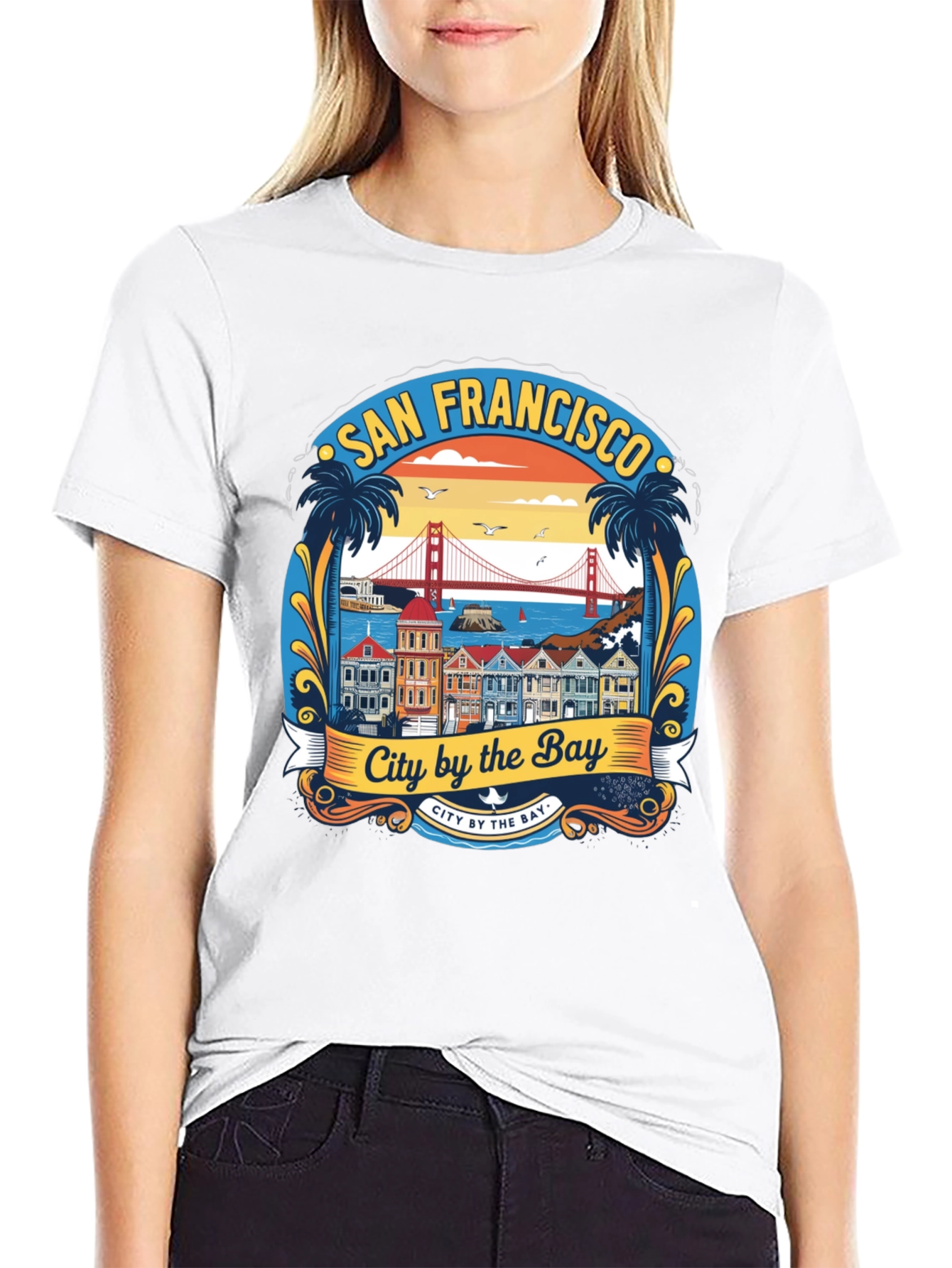 San Francisco City by the Bay Graphic Tee