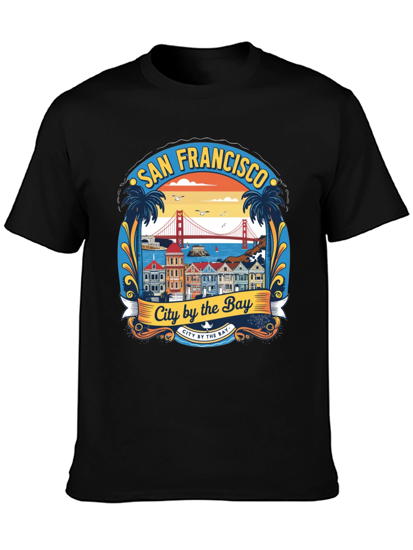 San Francisco City by the Bay Graphic Tee