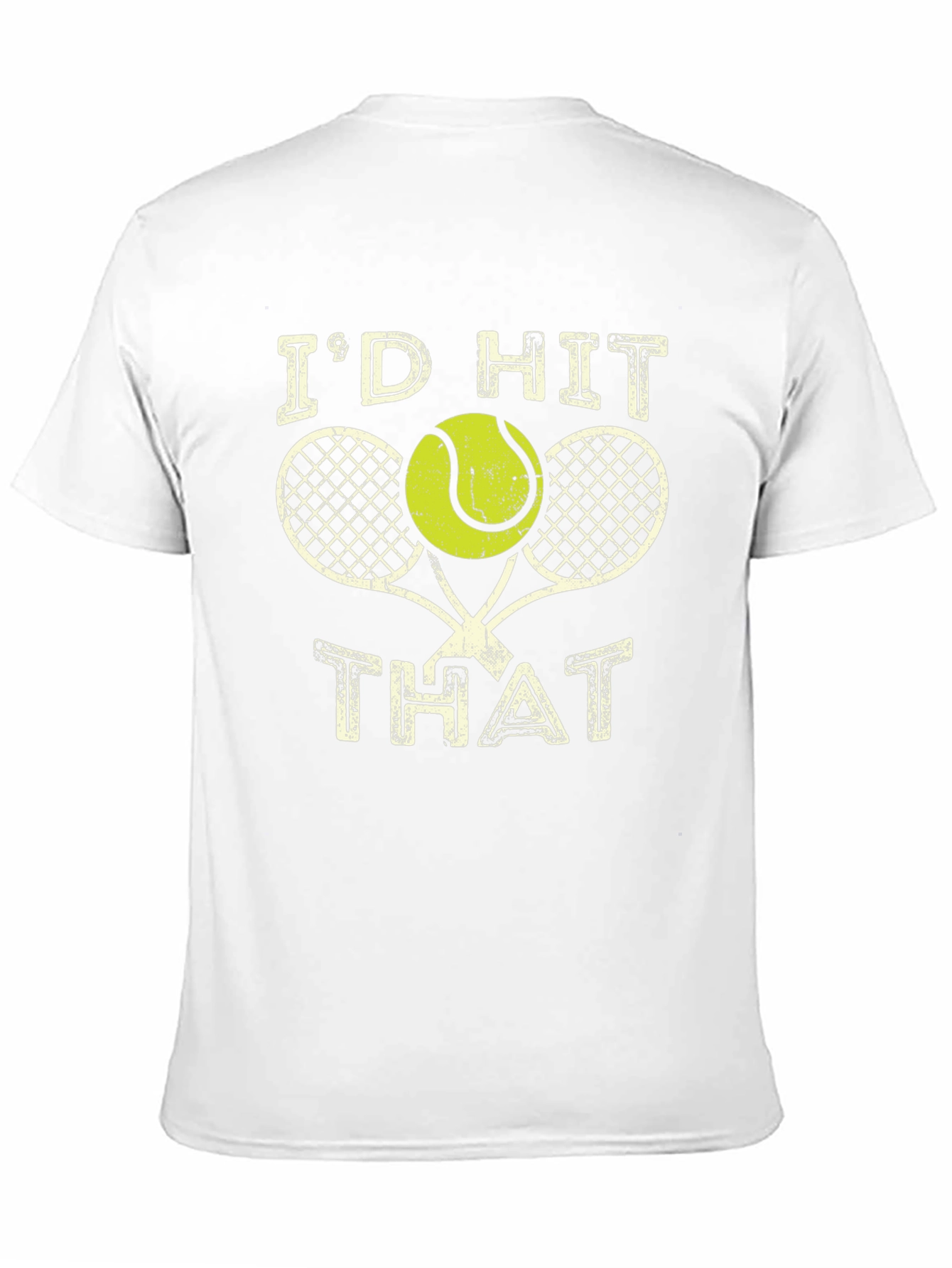 Id Hit That Tennis T-Shirt - Black