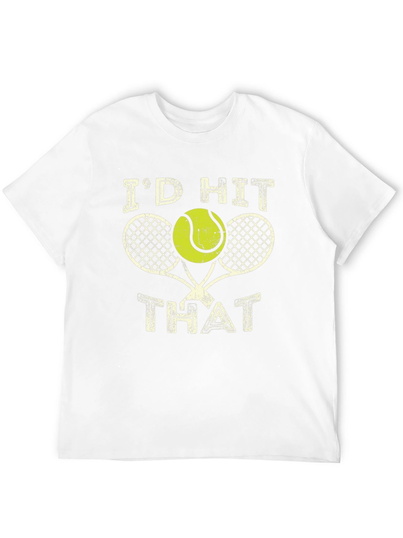 Id Hit That Tennis T-Shirt - Black