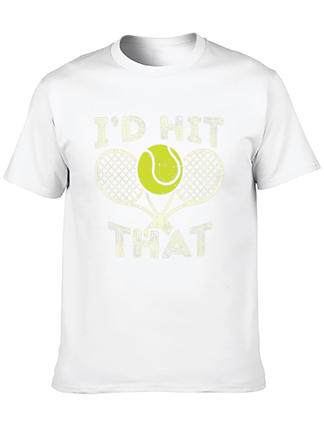 Id Hit That Tennis T-Shirt - Black
