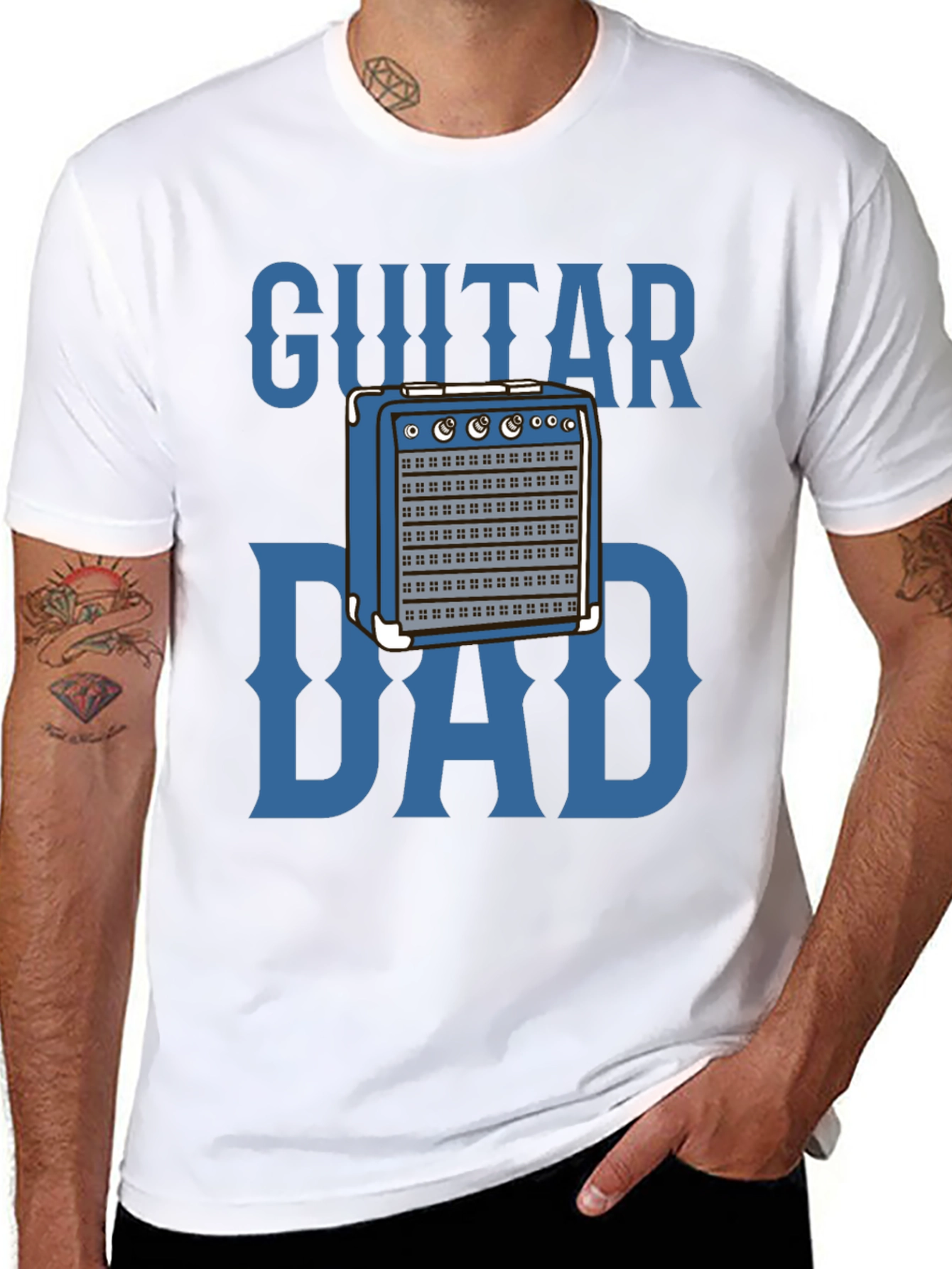Guitar Dad T-Shirt - Music Lovers Tee