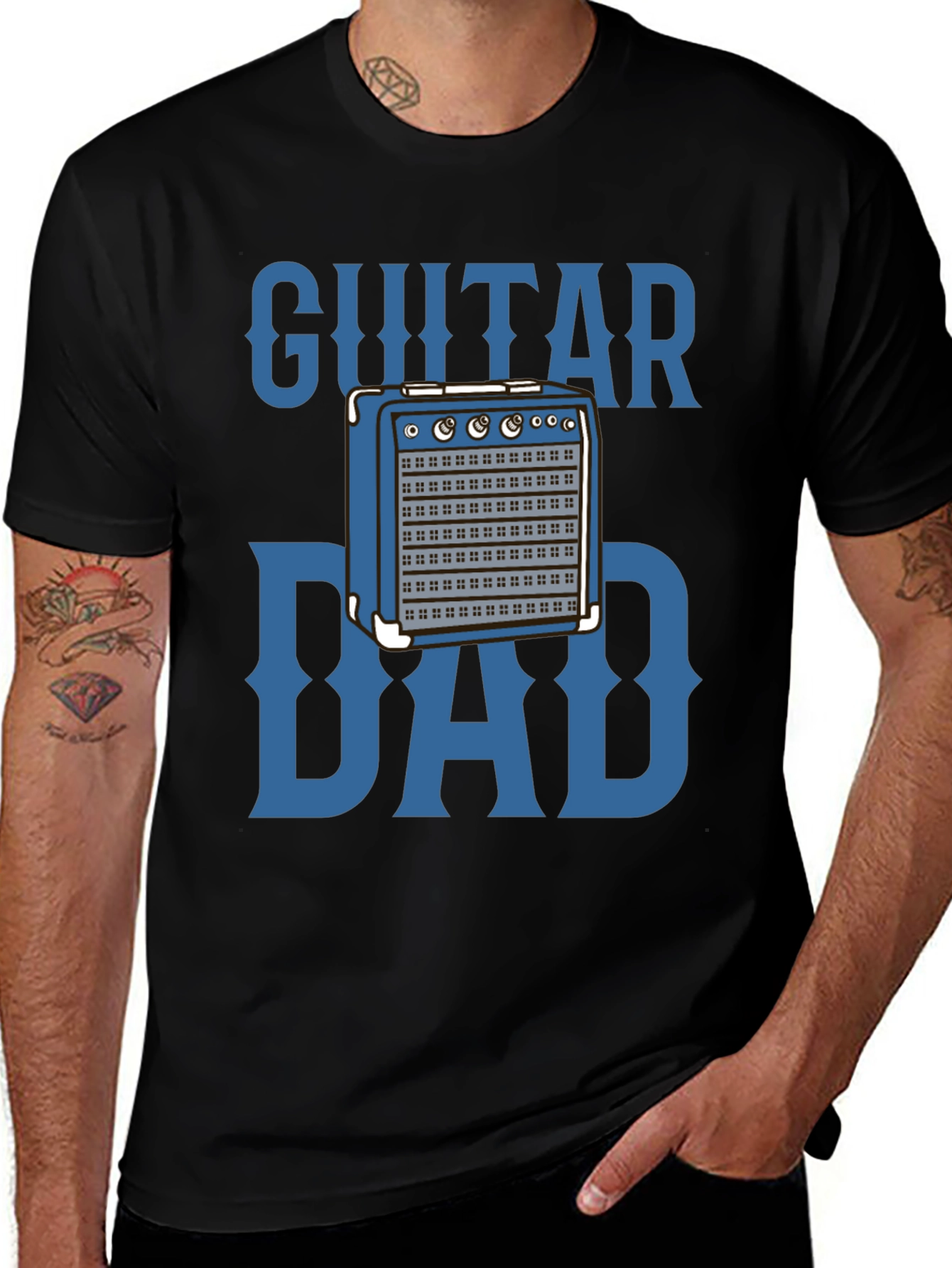 Guitar Dad T-Shirt - Music Lovers Tee