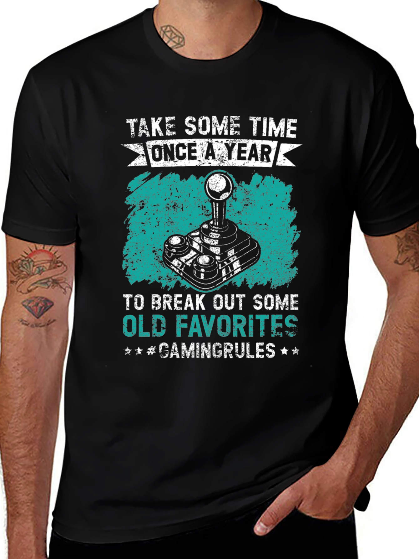 Gamer Tee - Once a Year Retro Gaming Shirt