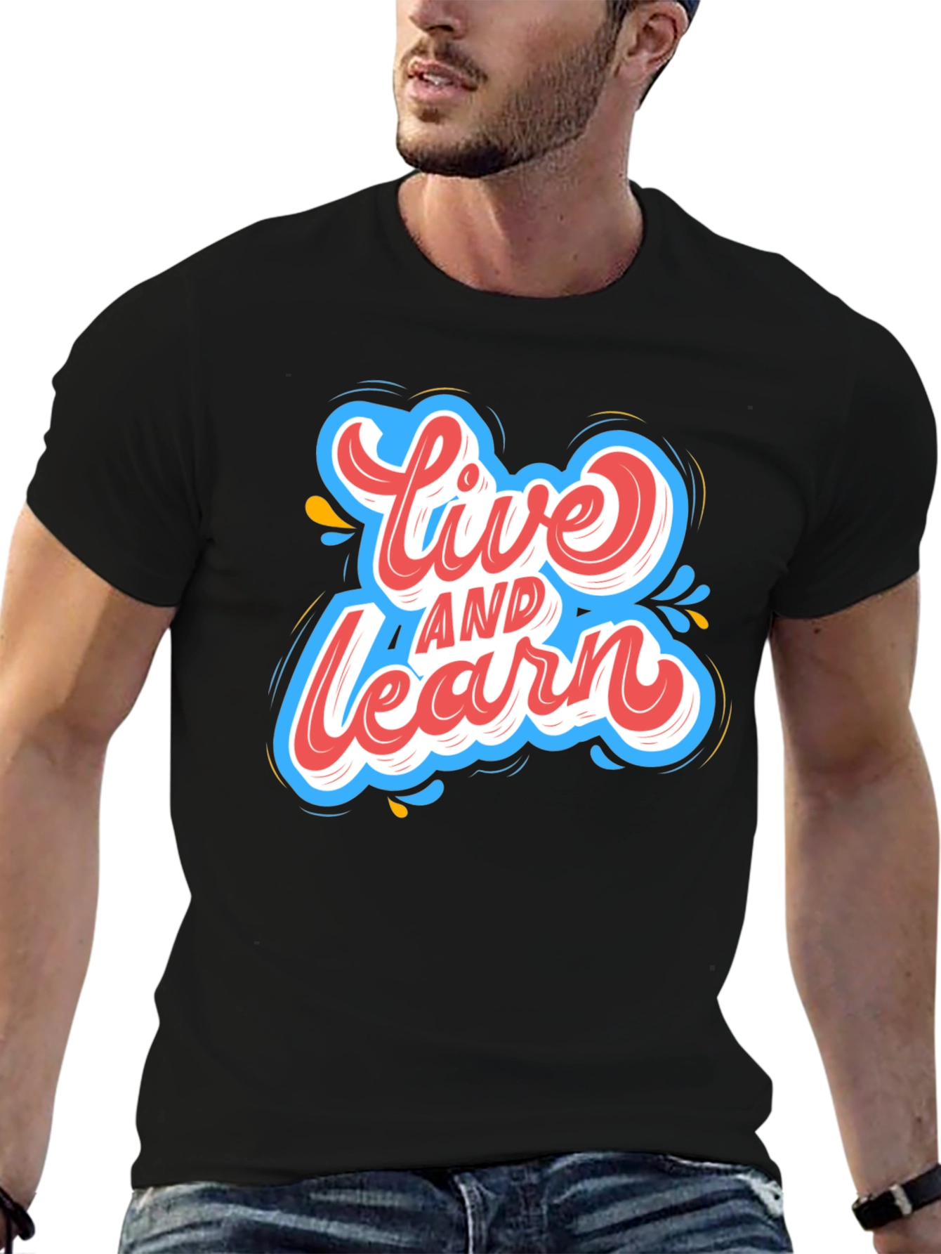 Live and Learn Graphic Tee