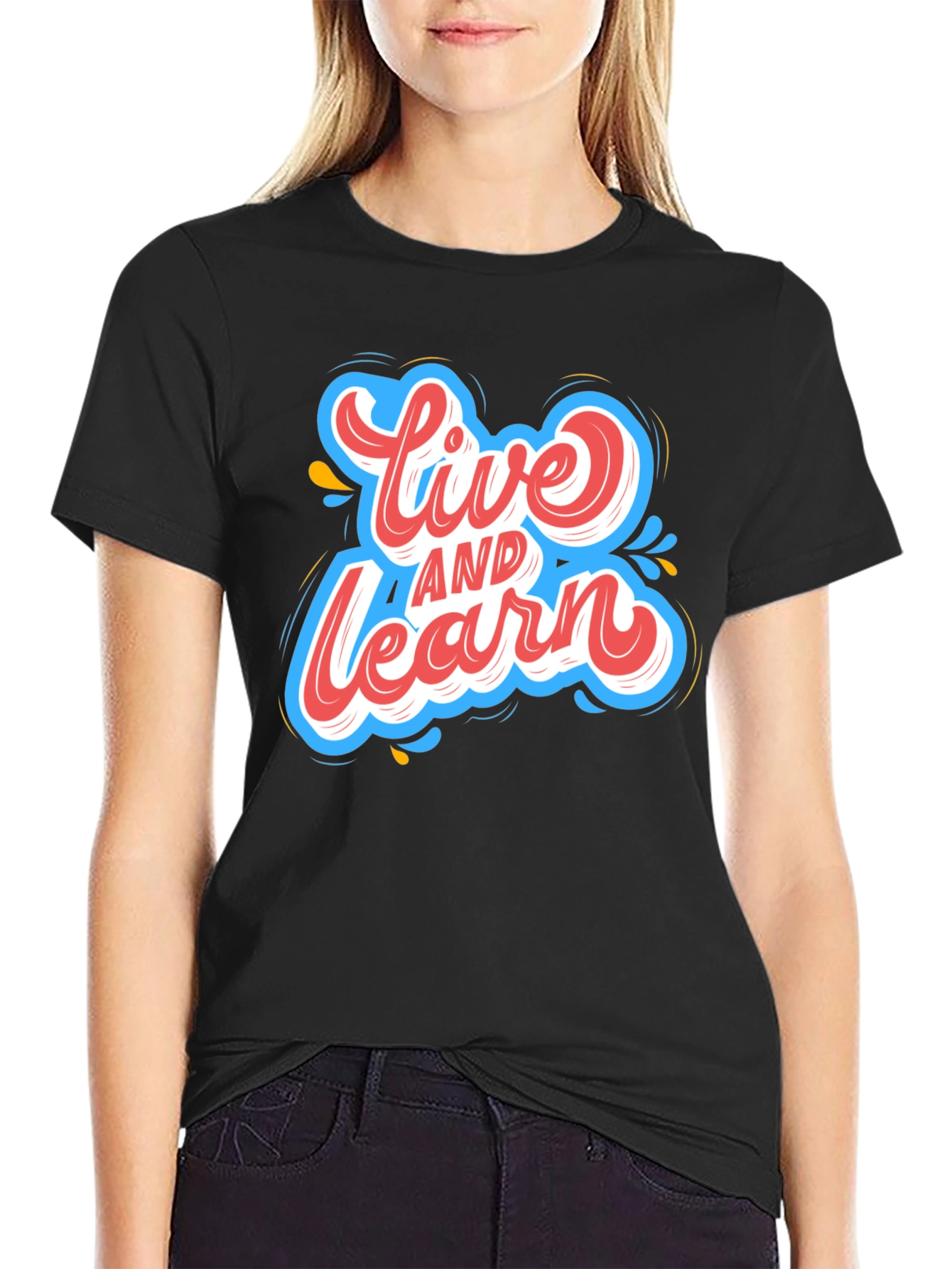 Live and Learn Graphic Tee