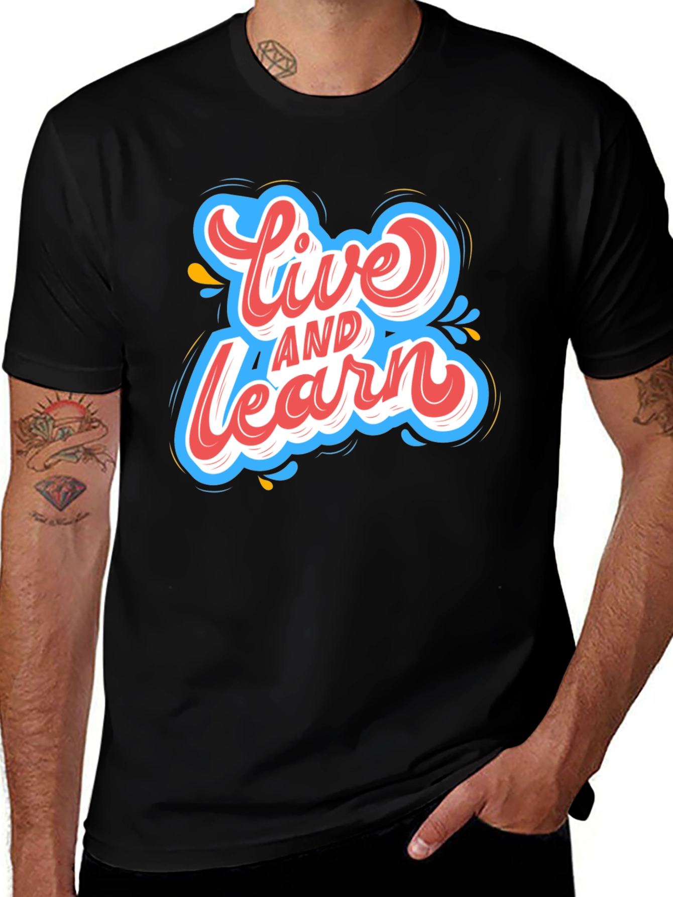 Live and Learn Graphic Tee