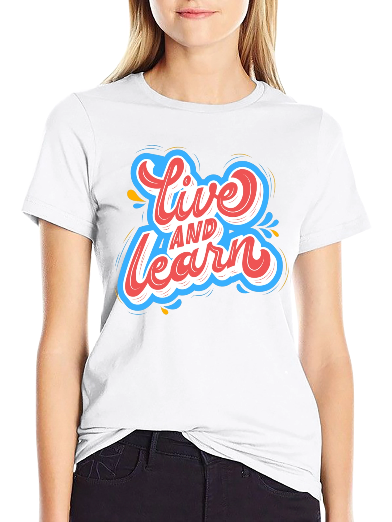 Live and Learn Graphic Tee