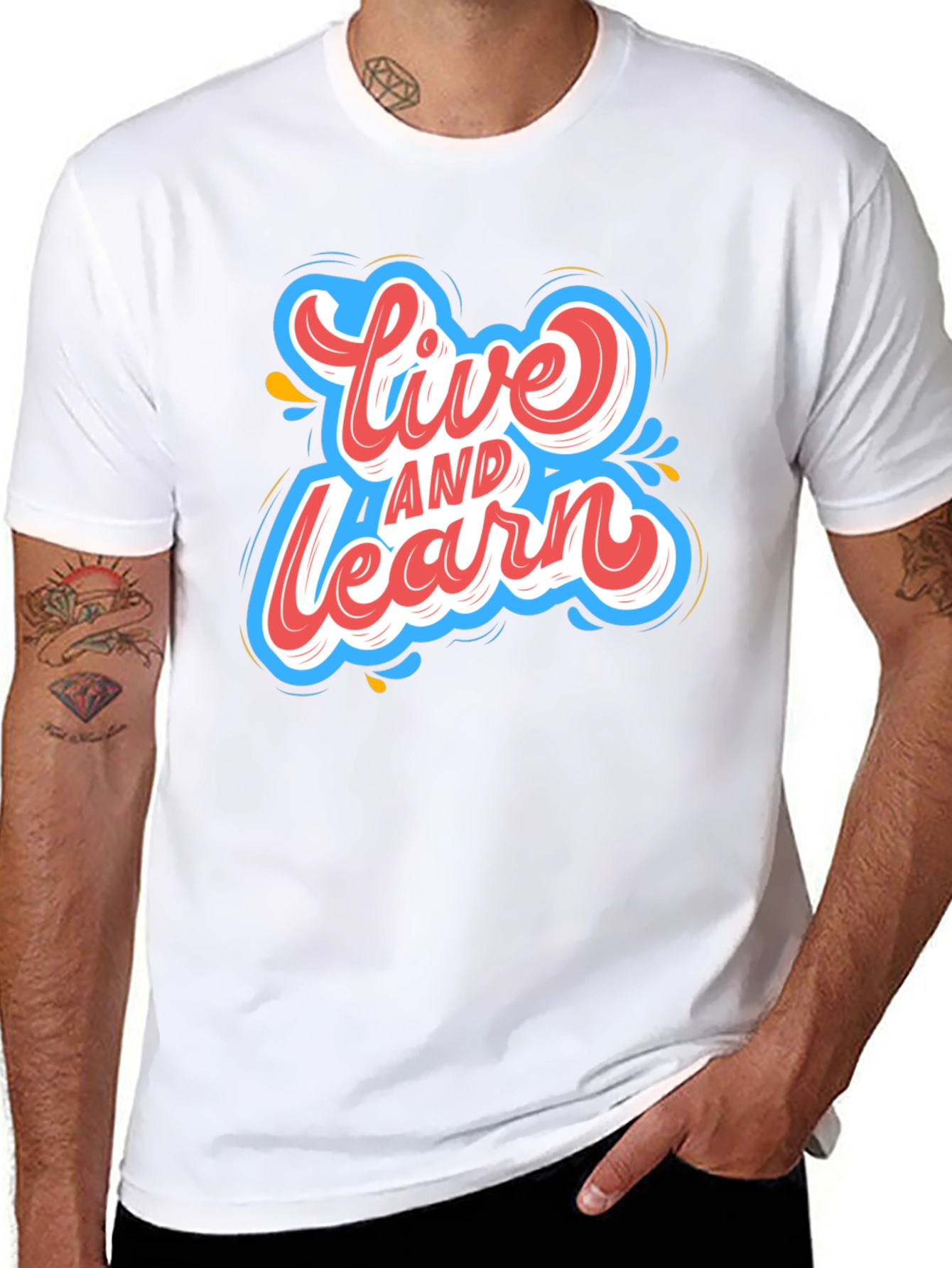 Live and Learn Graphic Tee
