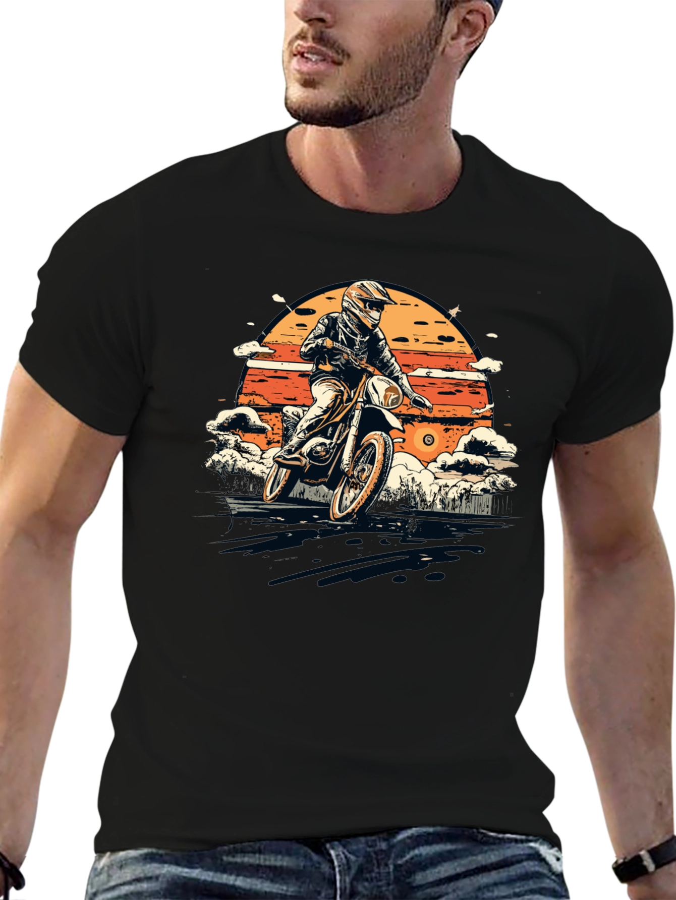 Motorcross Graphic Tee - Ride in Style!