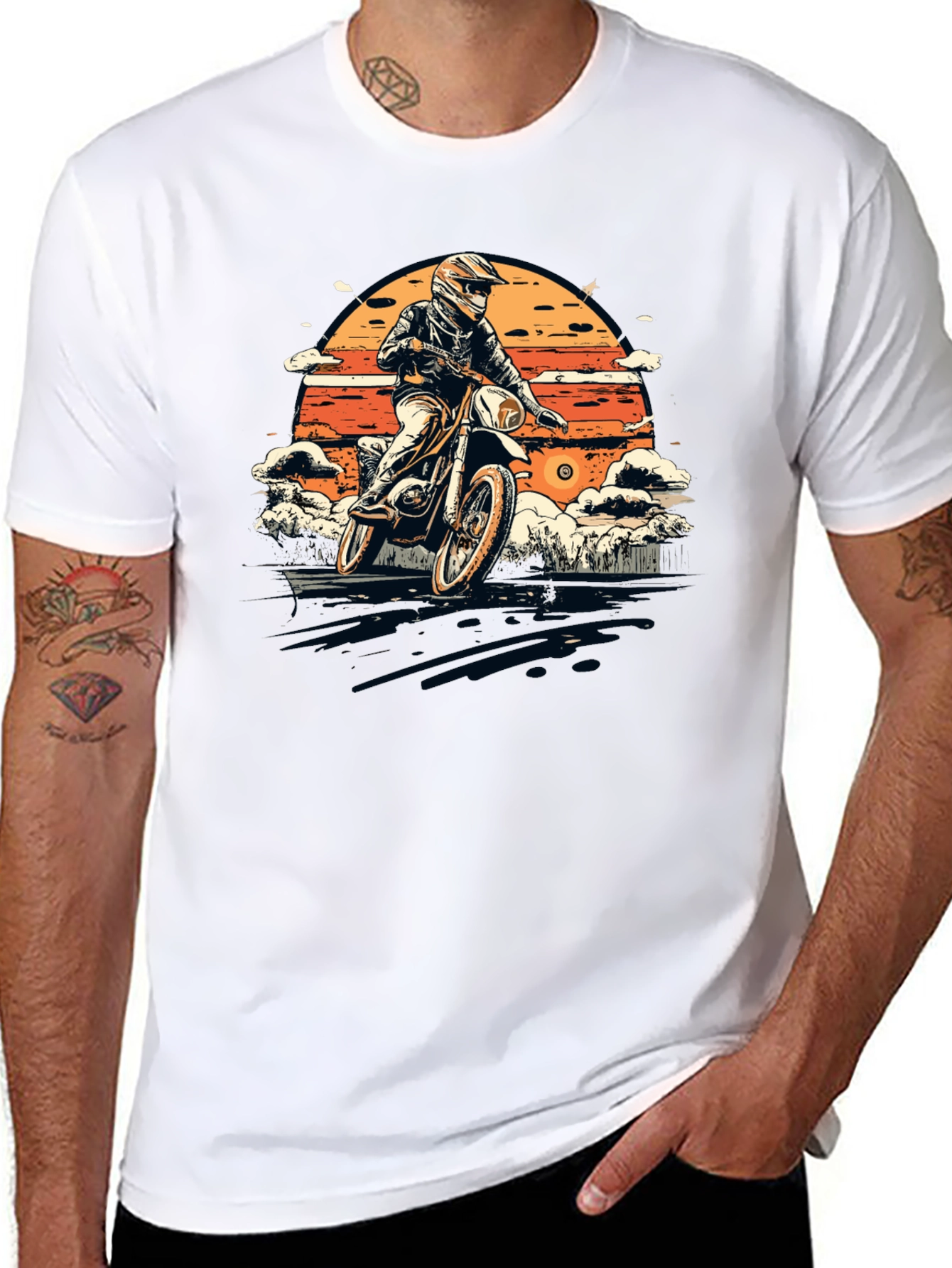 Motorcross Graphic Tee - Ride in Style!