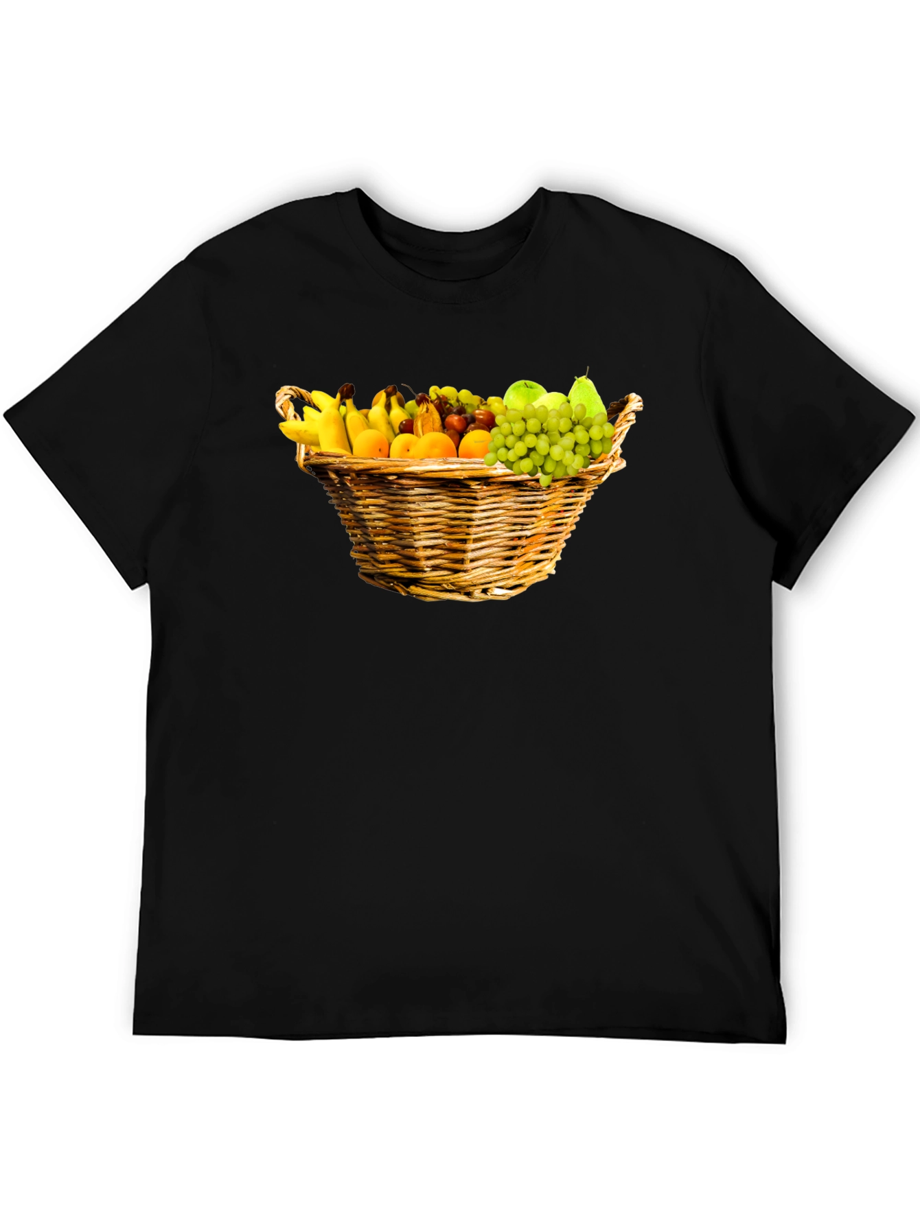 Fruit Basket Graphic Tee - Unisex Black T-Shirt