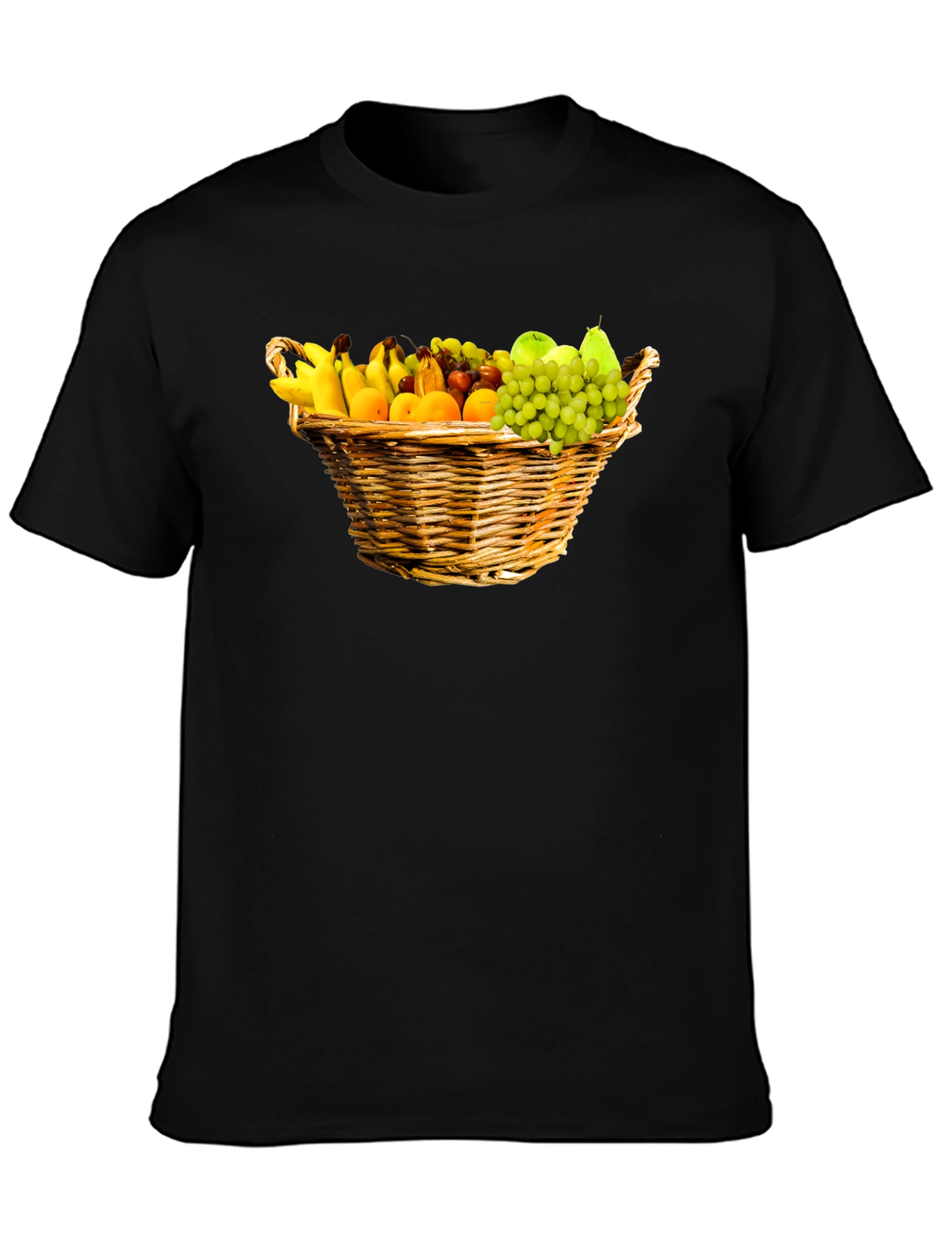 Fruit Basket Graphic Tee - Unisex Black T-Shirt