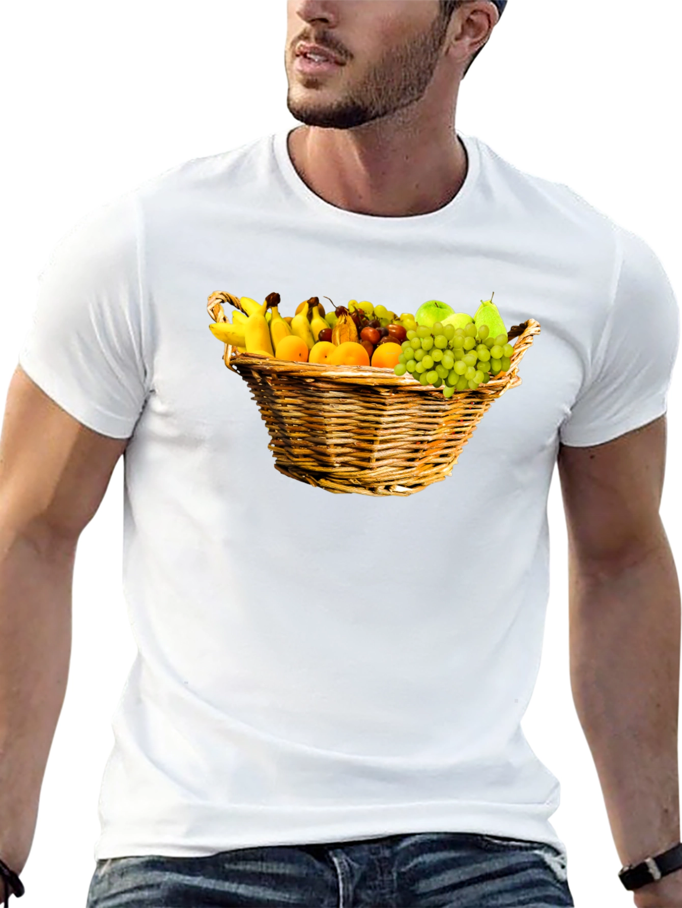 Fruit Basket Graphic Tee - Unisex Black T-Shirt