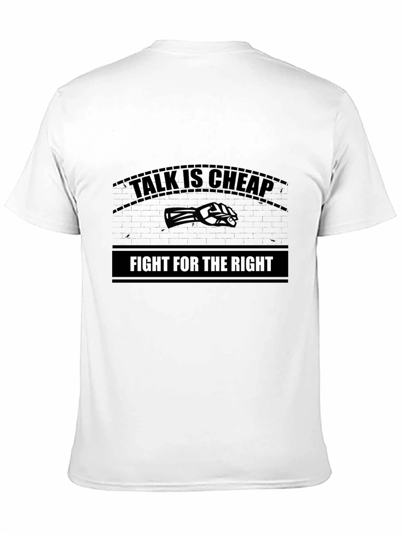 Talk Is Cheap Fight For The Right T-Shirt
