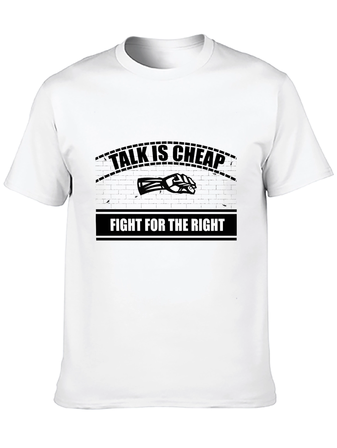 Talk Is Cheap Fight For The Right T-Shirt