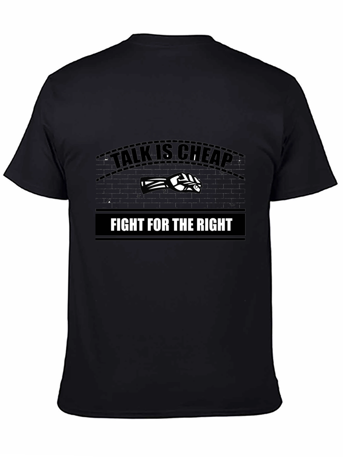 Talk Is Cheap Fight For The Right T-Shirt