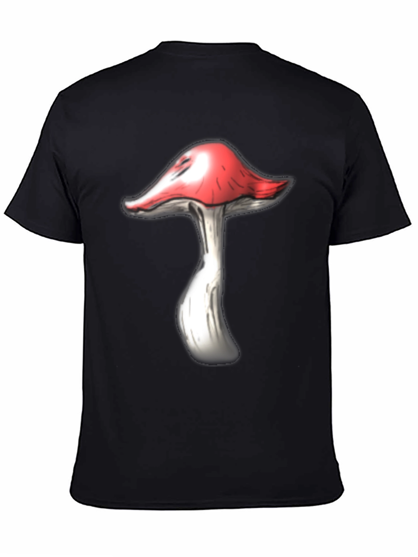 Mushroom Graphic Tee - Funky Design