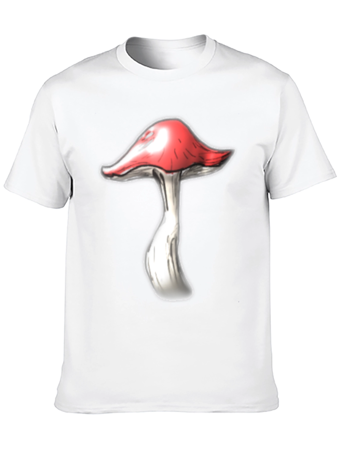 Mushroom Graphic Tee - Funky Design