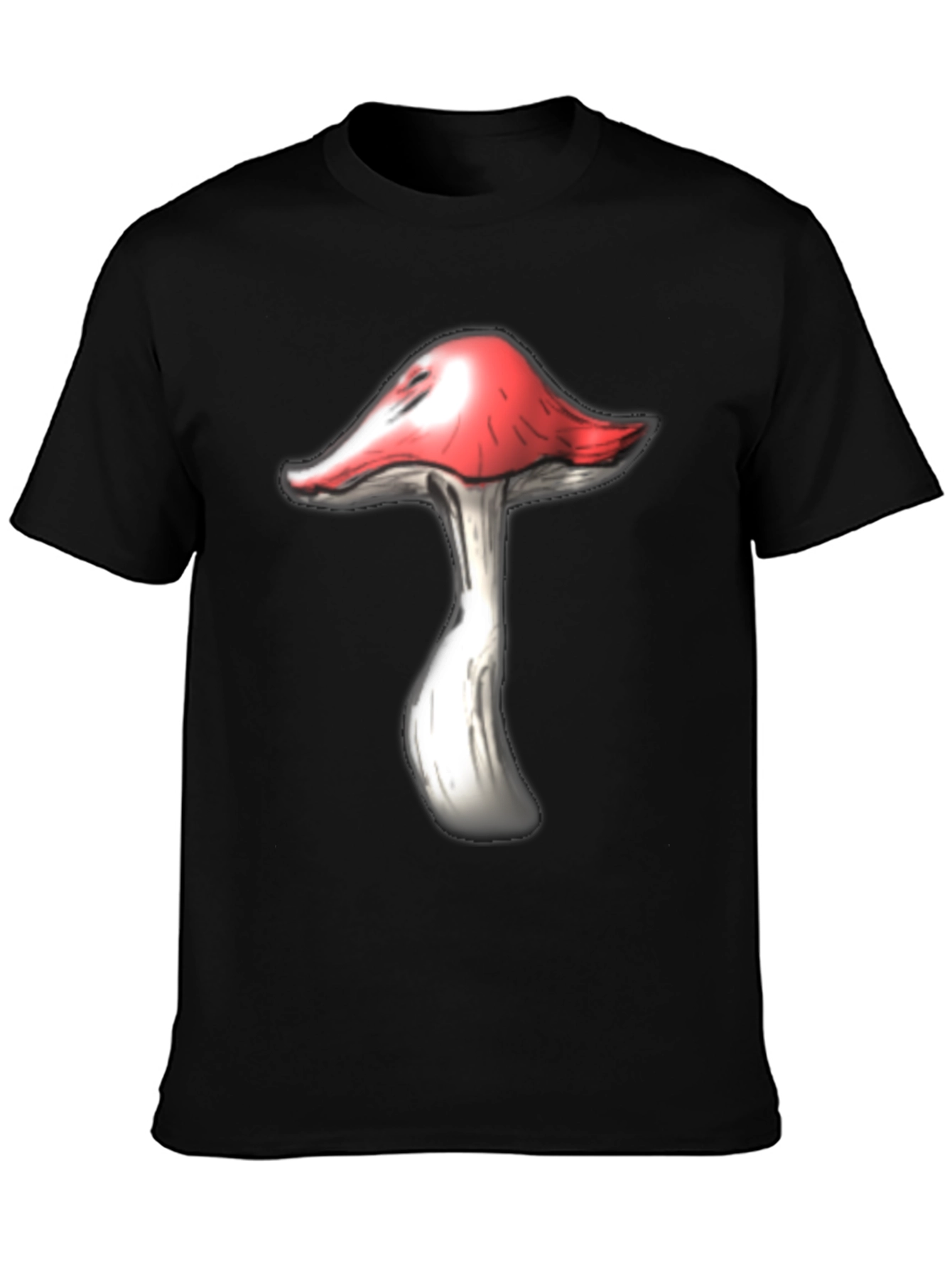 Mushroom Graphic Tee - Funky Design