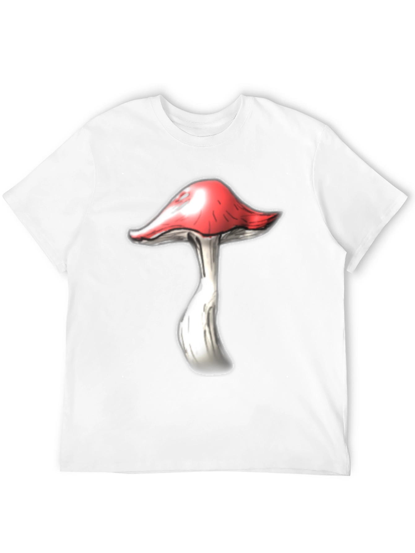 Mushroom Graphic Tee - Funky Design