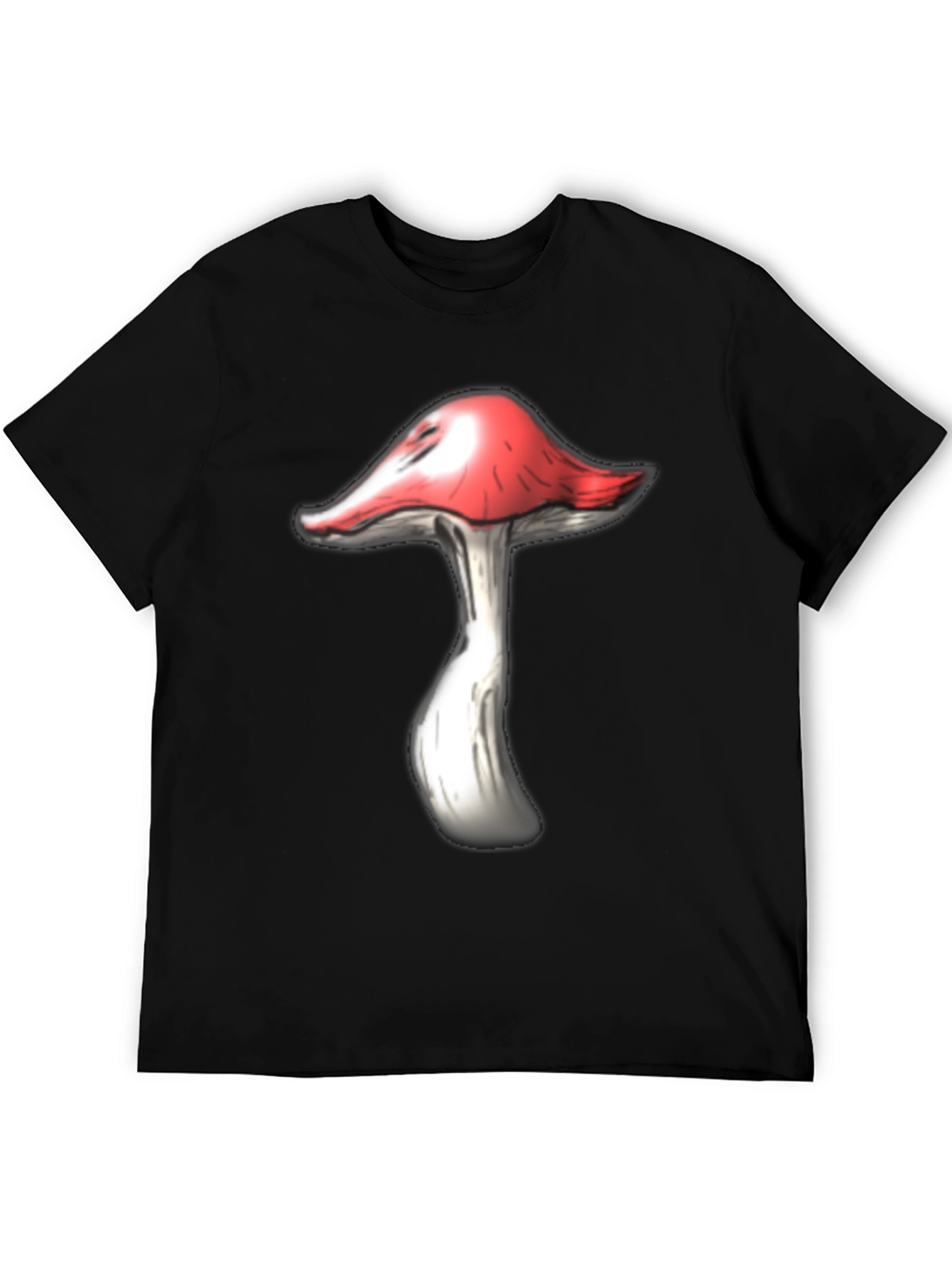 Mushroom Graphic Tee - Funky Design