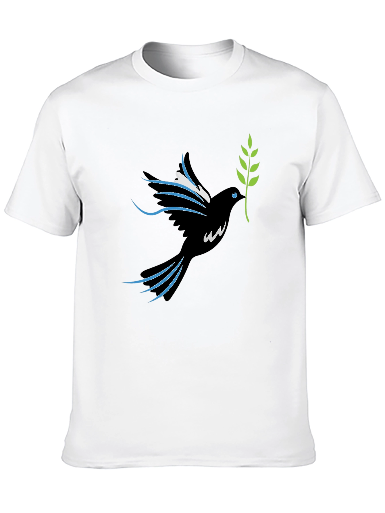 Peace Dove Graphic Tee - Stylish Bird Design