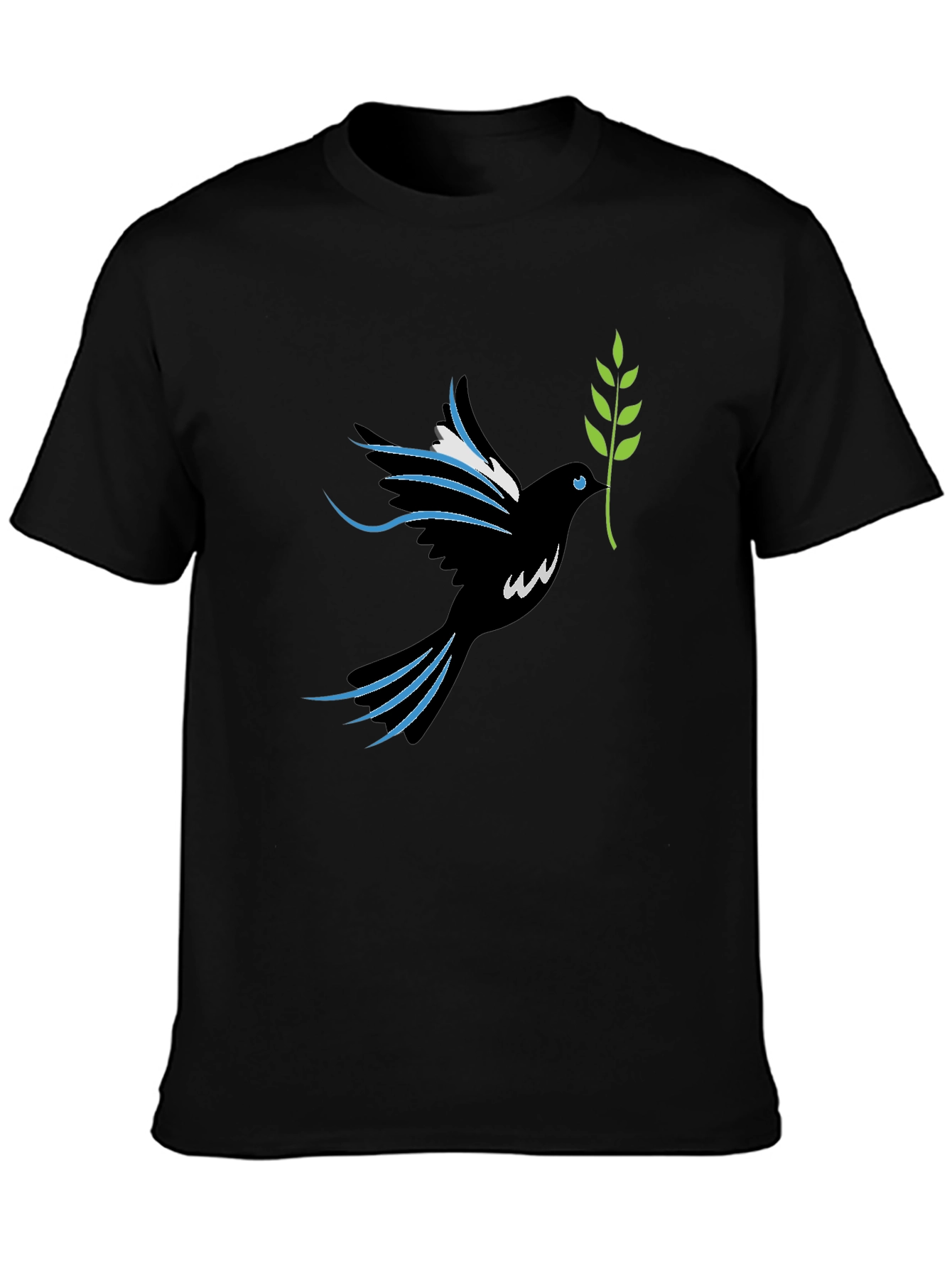Peace Dove Graphic Tee - Stylish Bird Design